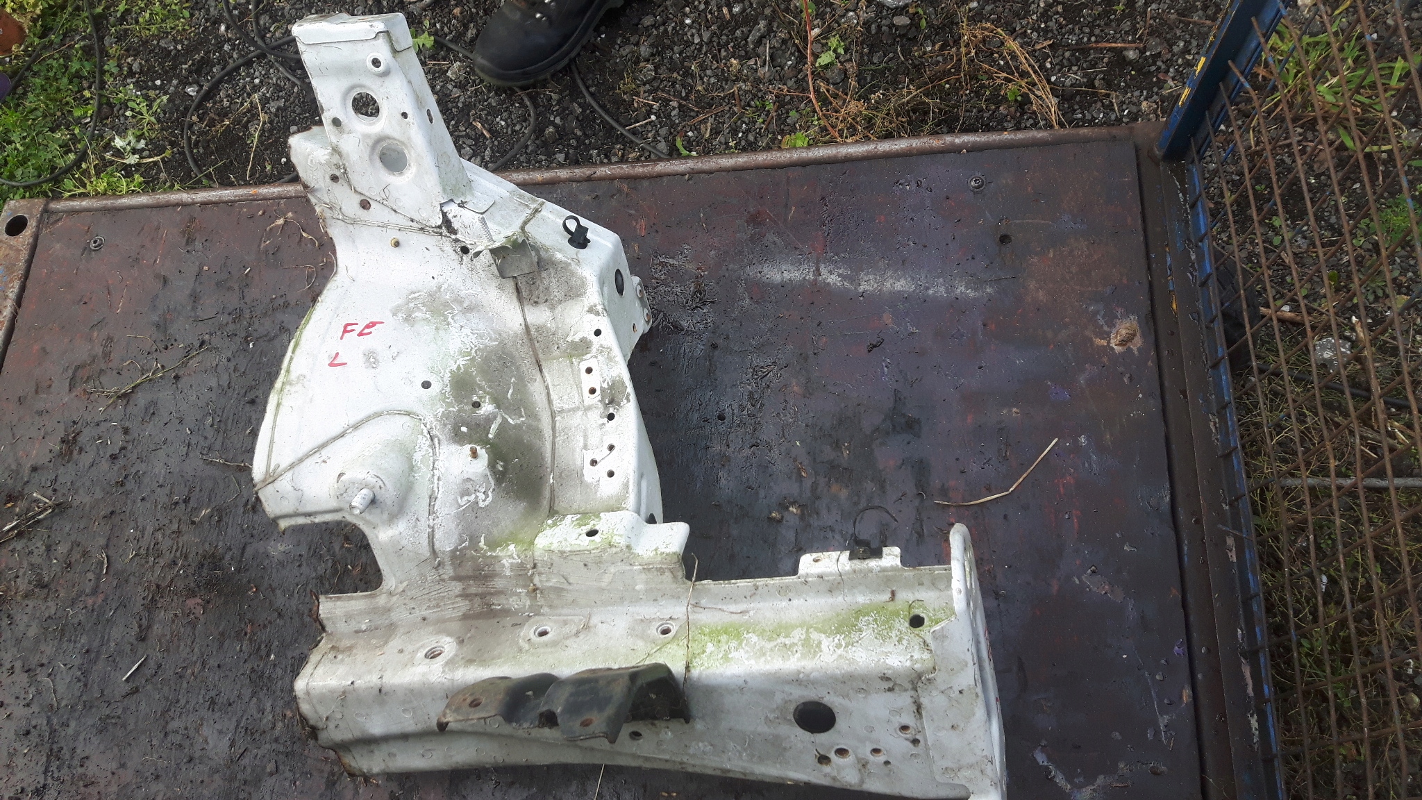 HYUNDAI SANTA ФЕ III 3 ЧЕТВЕРТИНА ЛІВА ПЕРЕД