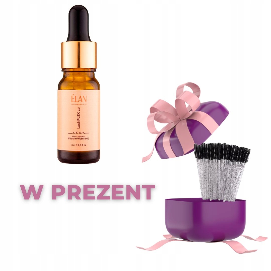 Profesionální koncentrát pro péči o řasy Elan LashPlex 2.0 Dárek