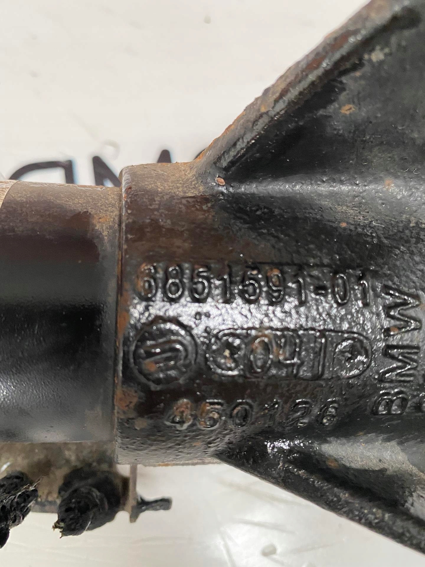 shock absorber left front BMW X6 F16 VDC