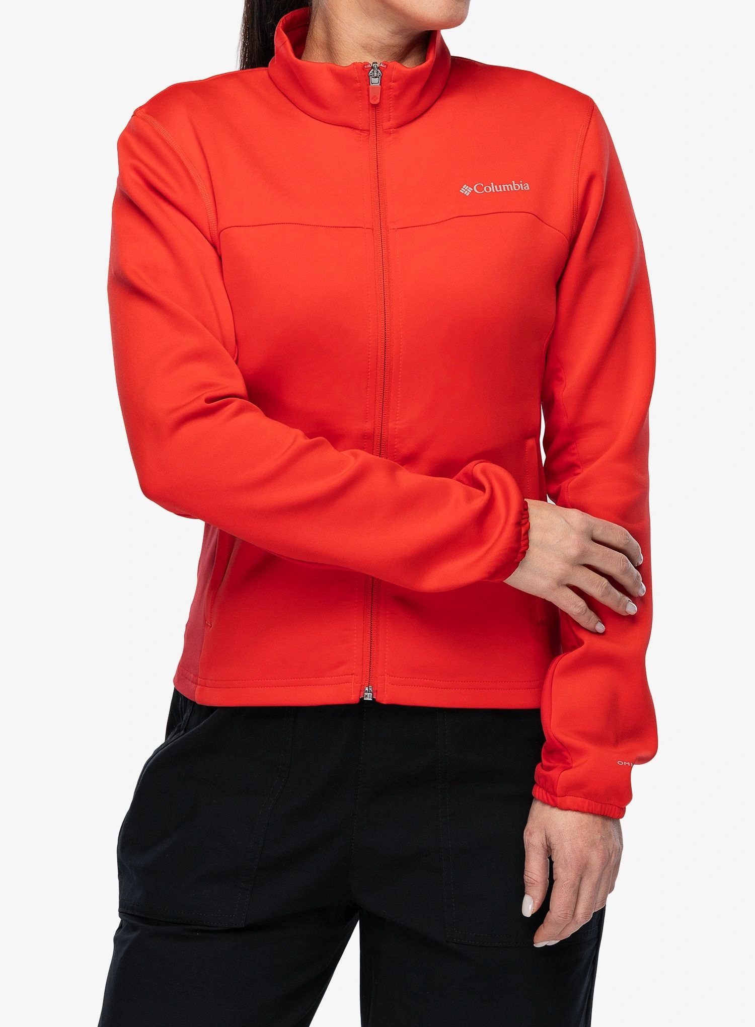 Dámská Mikina fleecová Columbia Sloan Crest Spacer Fleece Fz Poppy Red M
