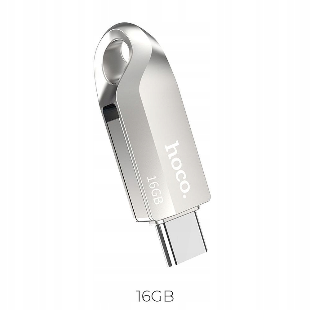 Hoco Pendrive 16GB Usb 3.0 (usb A Usb C) Hoco UD8 nikiel
