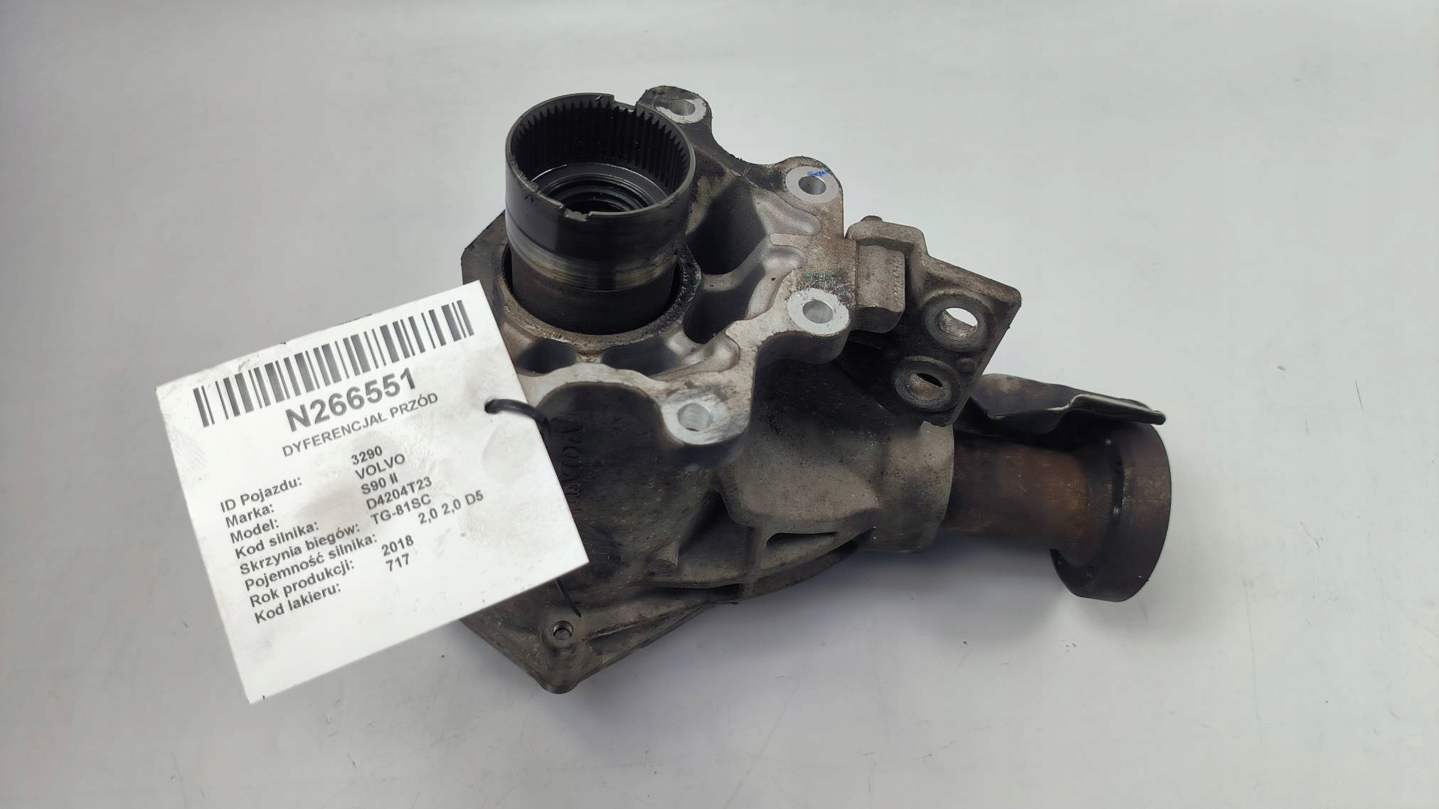 differential front 36010506 2.0 D VOLVO S90 II
