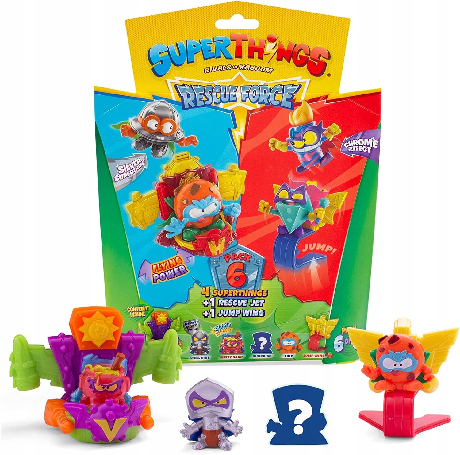 

Zings Things 10 Seria 2 Jety 4 Figurki 6/6