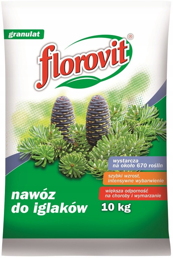 Hnojivo pro jehličnany Florovit 10 kg