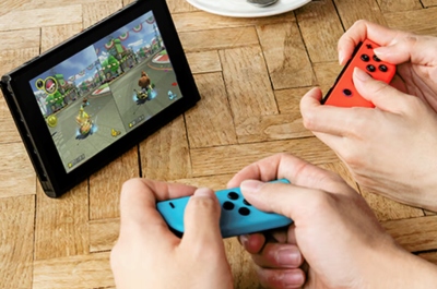 NINTENDO Switch V2 Konsola Akcesoria + Prezenty | GWARANCJA | Komunikacja Bluetooth Wi-Fi