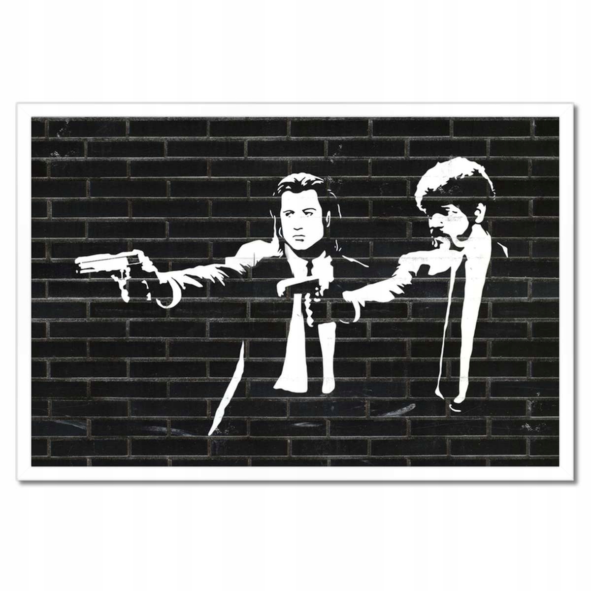 Plakáty v rámu 60x40 Pulp Fiction Graffitti
