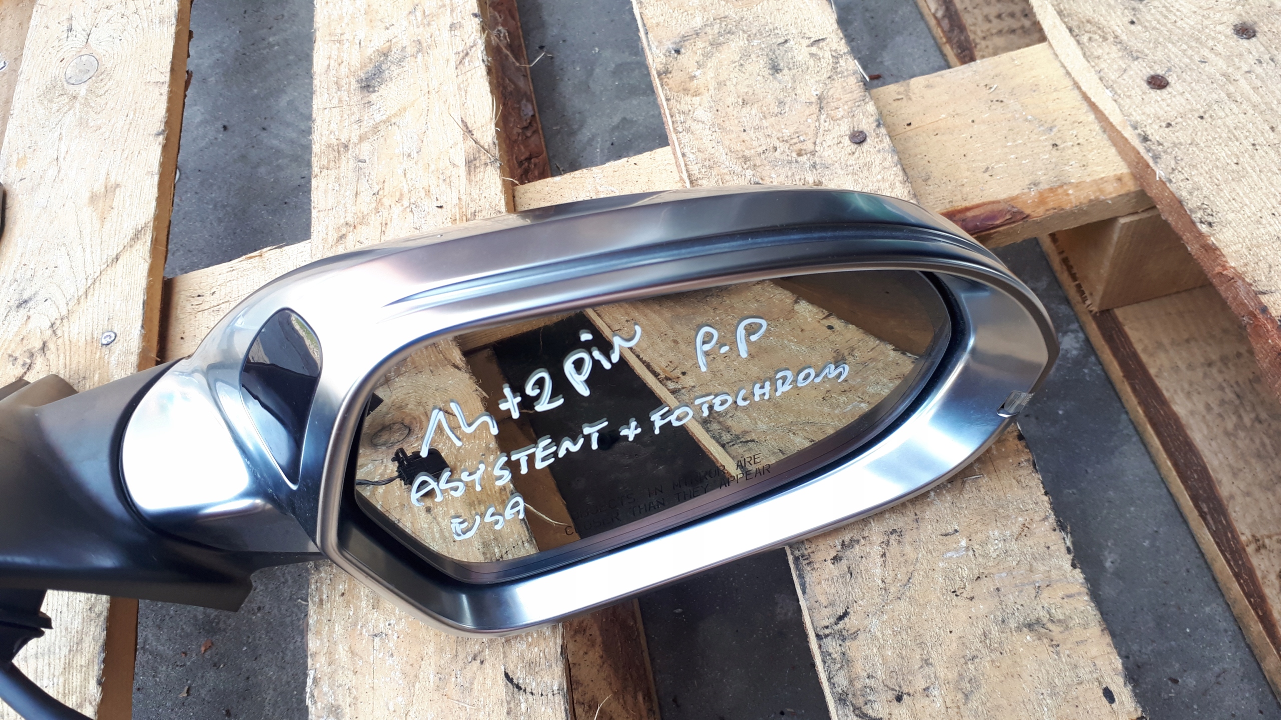S6 C7 4G mirror right front 16 PIN FOTOCHROM
