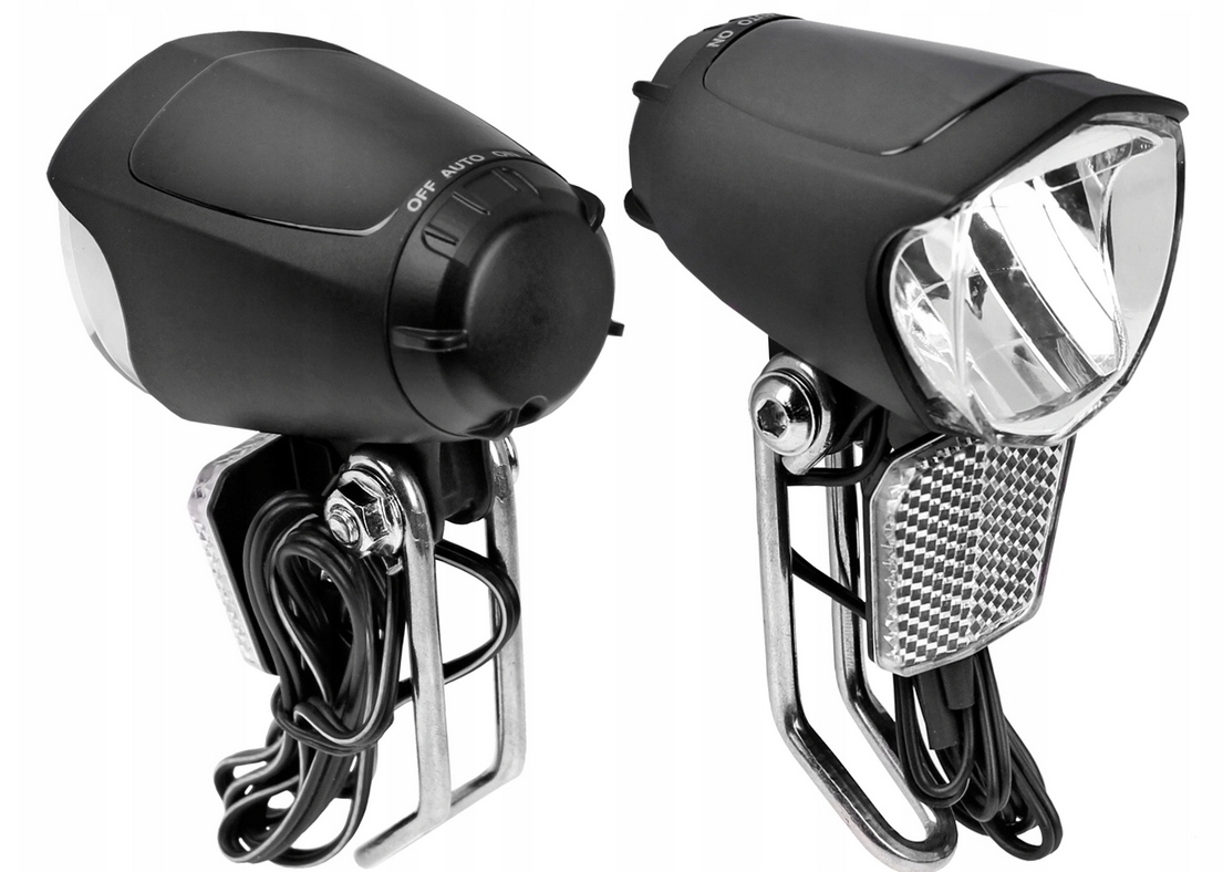 Lampka przednia JY-7070 Led dynamo prądnica 70LUX