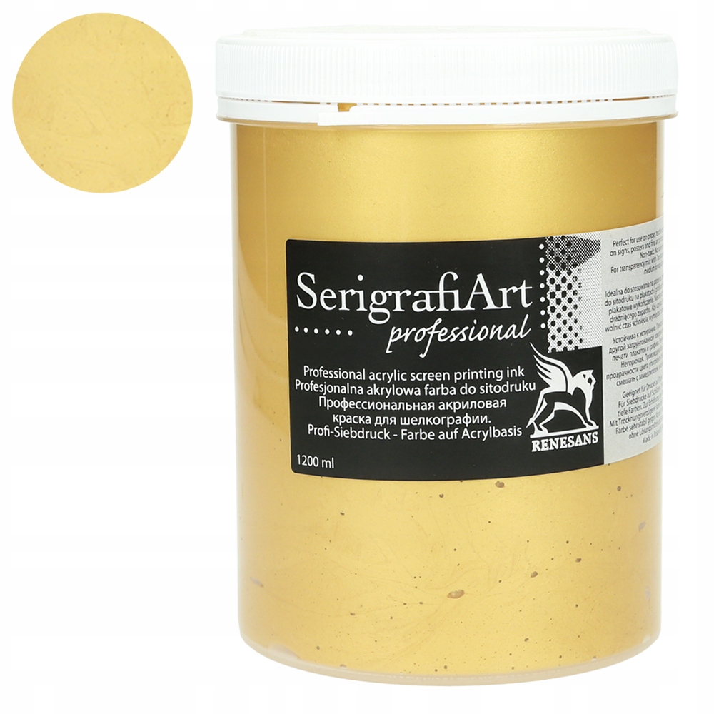 Barva na sítotisk SerigrafiArt1200 Zlato