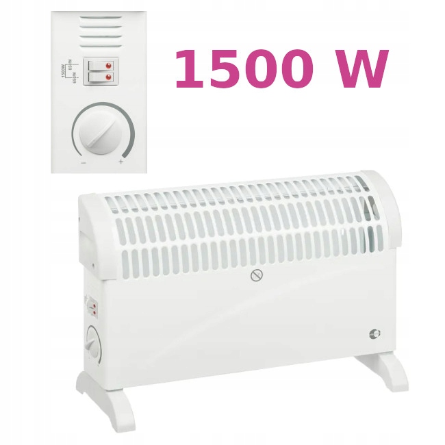 Konvektor bílý 1500 W