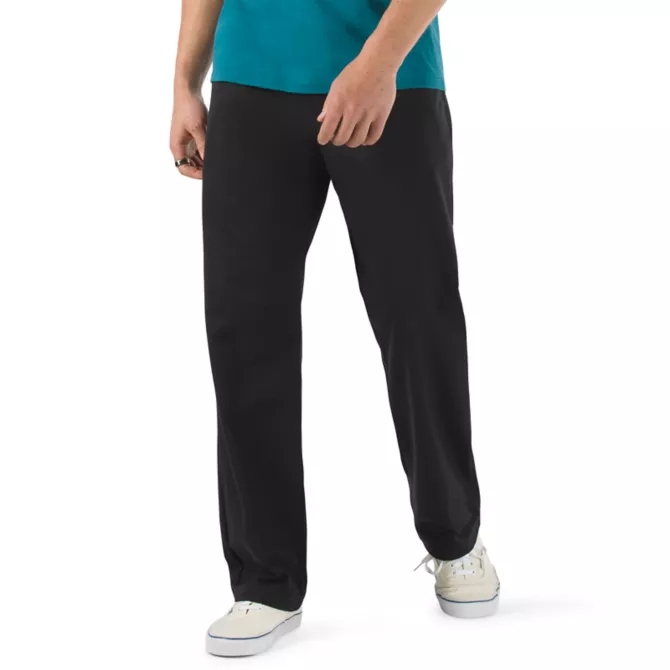 Kalhoty Chino Loose Vans Authentic Chino Loose Pants Black VN0A5FJBBLK 33