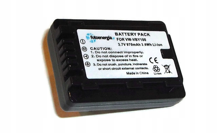 

Bateria do Panasonic HC-V110 V110GK V110K V110P