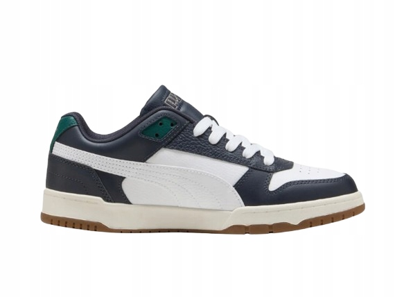 Puma Pánské Sportovní Kožené Boty Modrobílé 42 U1G