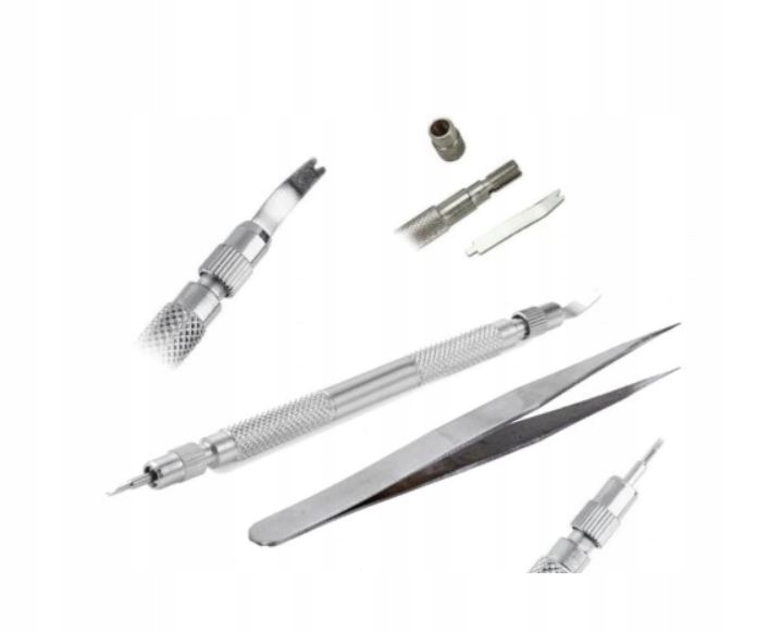 ZESTAW ZEGARMISTRZOWSKI DO NAPRAWY ZEGARKÓW KLUCZ EAN (GTIN) 6934308482562