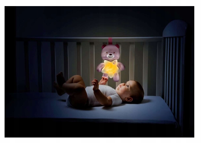 Chicco First Dreams Miś na dobranoc Niebieski 91562 USYPIAJĄCY MIŚ Rodzaj przytulanki