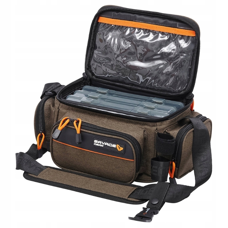 Savage Gear Torba z pudełkami i workami System Box Bag M