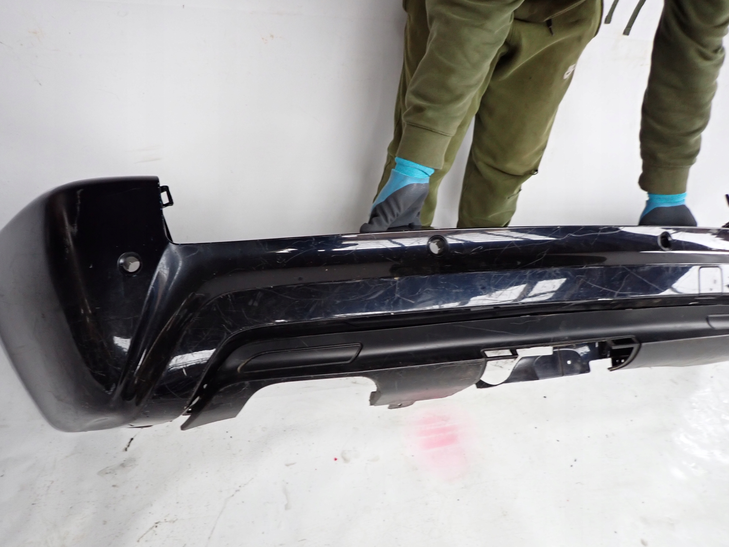 BMW X3 E83 M PAKIET bumper rear part rear PDC 34143390