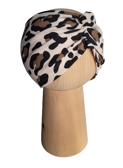 

Opaska Marszczona Panterka 54-58cm