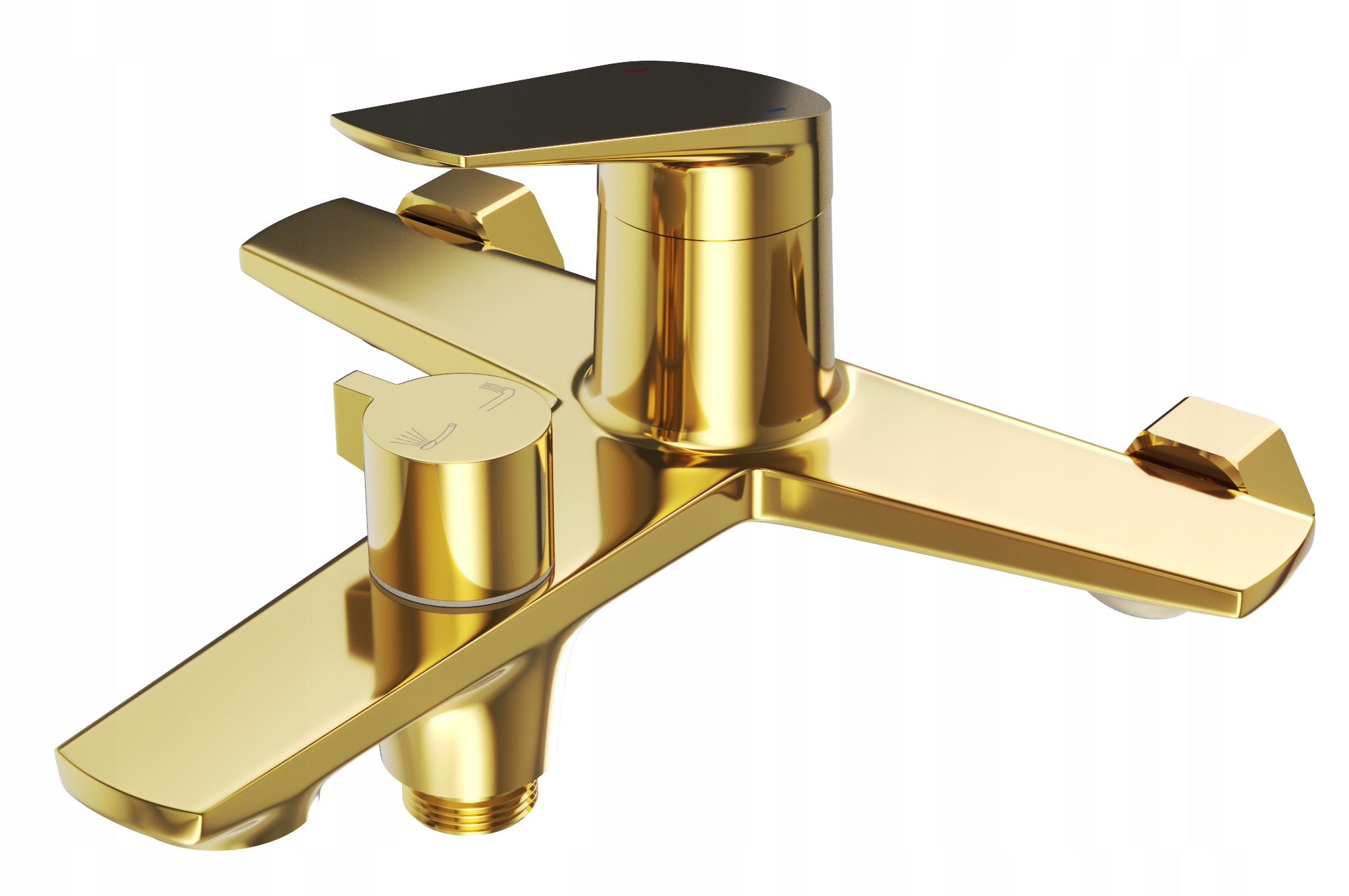 Batéria Nave Vaňová A Sprchová Zlatá, Kúpeľňový Kohútik Mosadzný