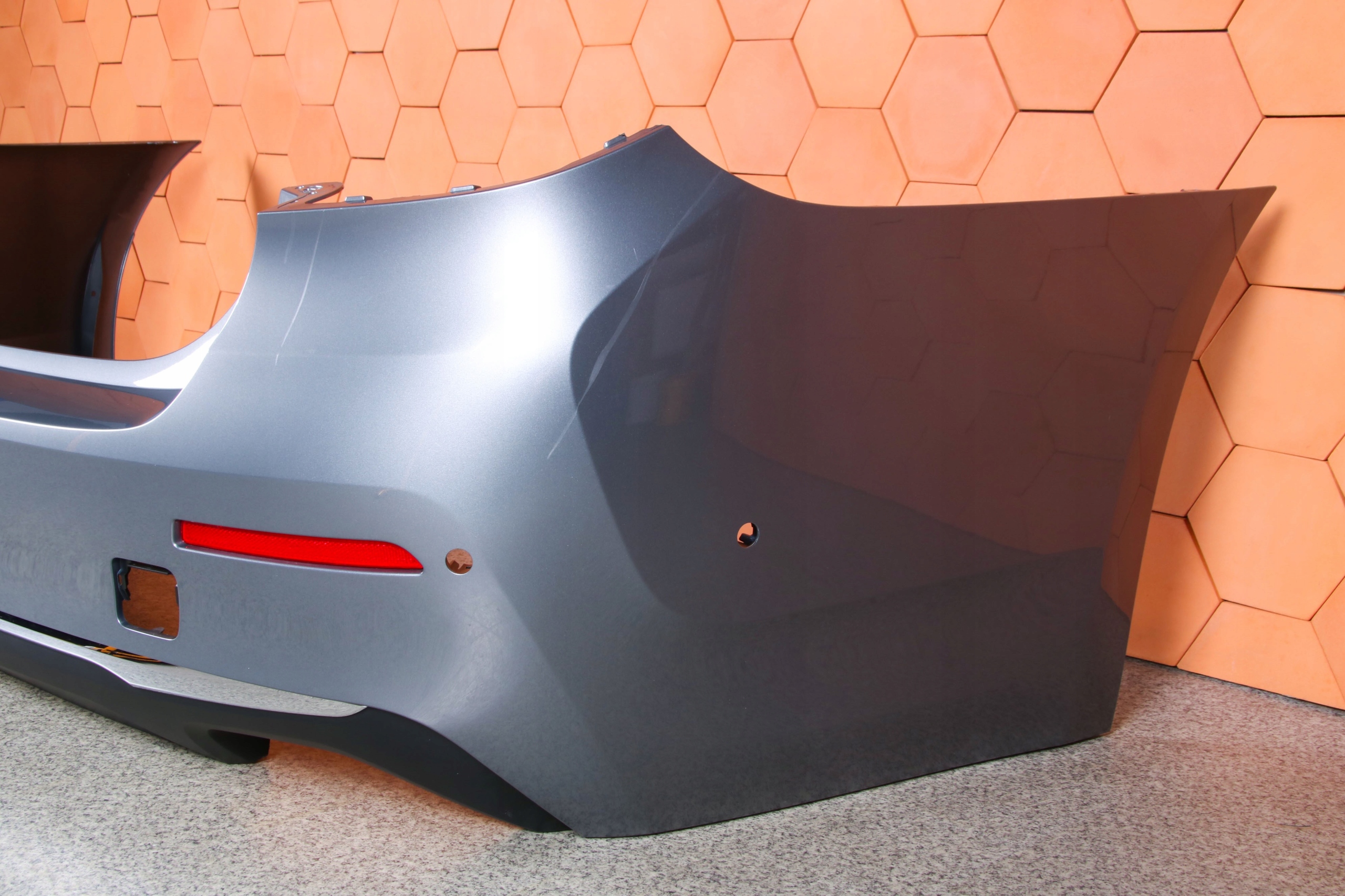 BMW G30 LCI bumper rear part rear 6xPDC colour C4W