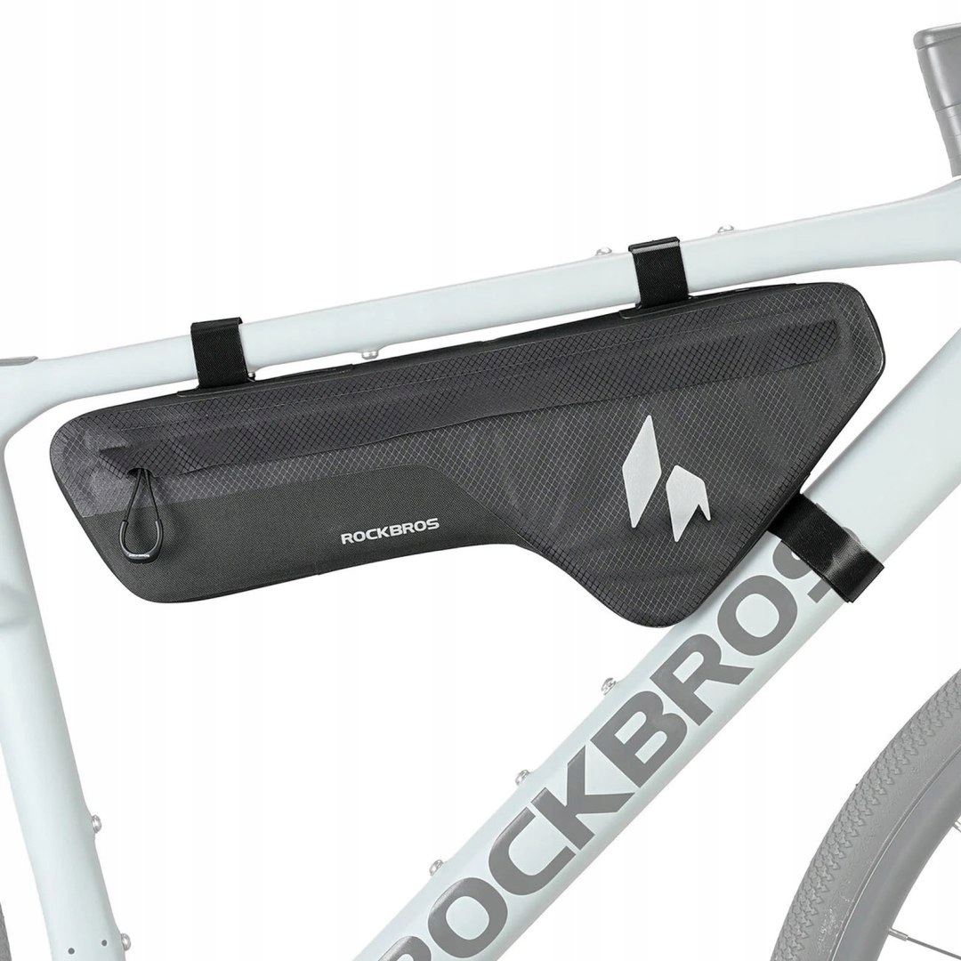 Cyklistická taška pod rám voděodolná 1.9 l černá Rockbros