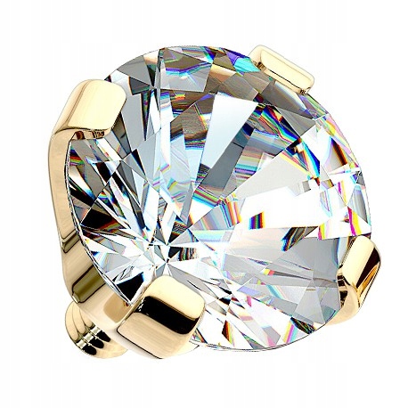 

Nakrętka na microdermal ze złota 14K 1,2/3