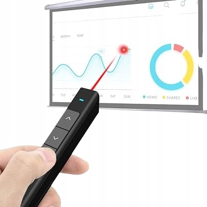 PILOT DO PREZENTACJI PREZENTER POWER POINT WSKAŹNIK LASEROWY Vicloon Kod producenta USB