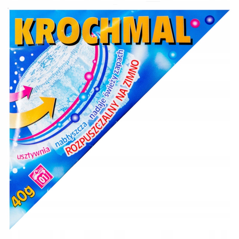 

Krochmal rozpuszczalny na zimno 40g Biel i Kolor