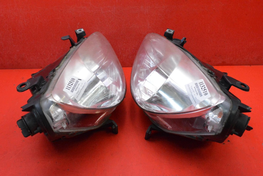 head lights front front KOMPLET EU PEUGEOT 307 01-05