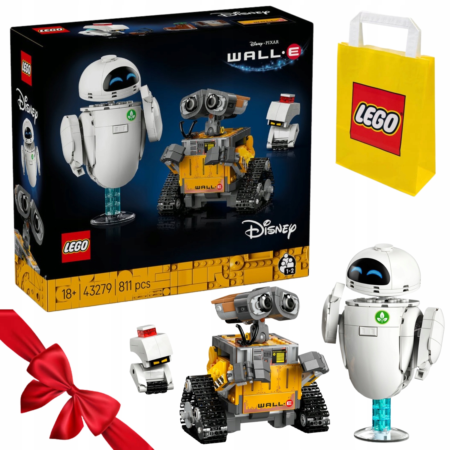 Zestaw Klocków Klocki Lego Disney Pixar 43279 Wall-e i Eva Top