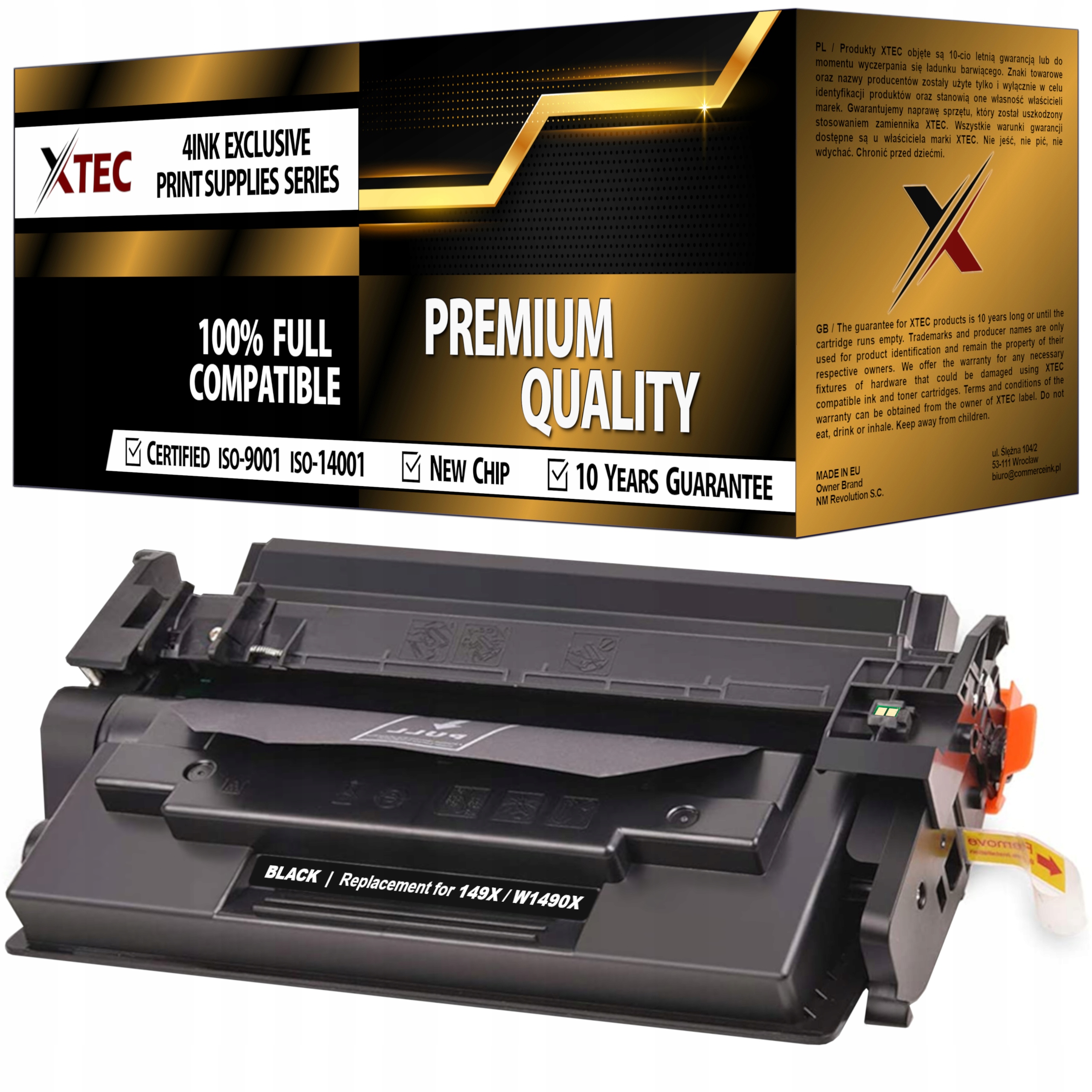 Toner S Čipem Pro Tiskárnu Hp Laserjet Pro 4001 4002 4003 Mfp 4101 4102 4103