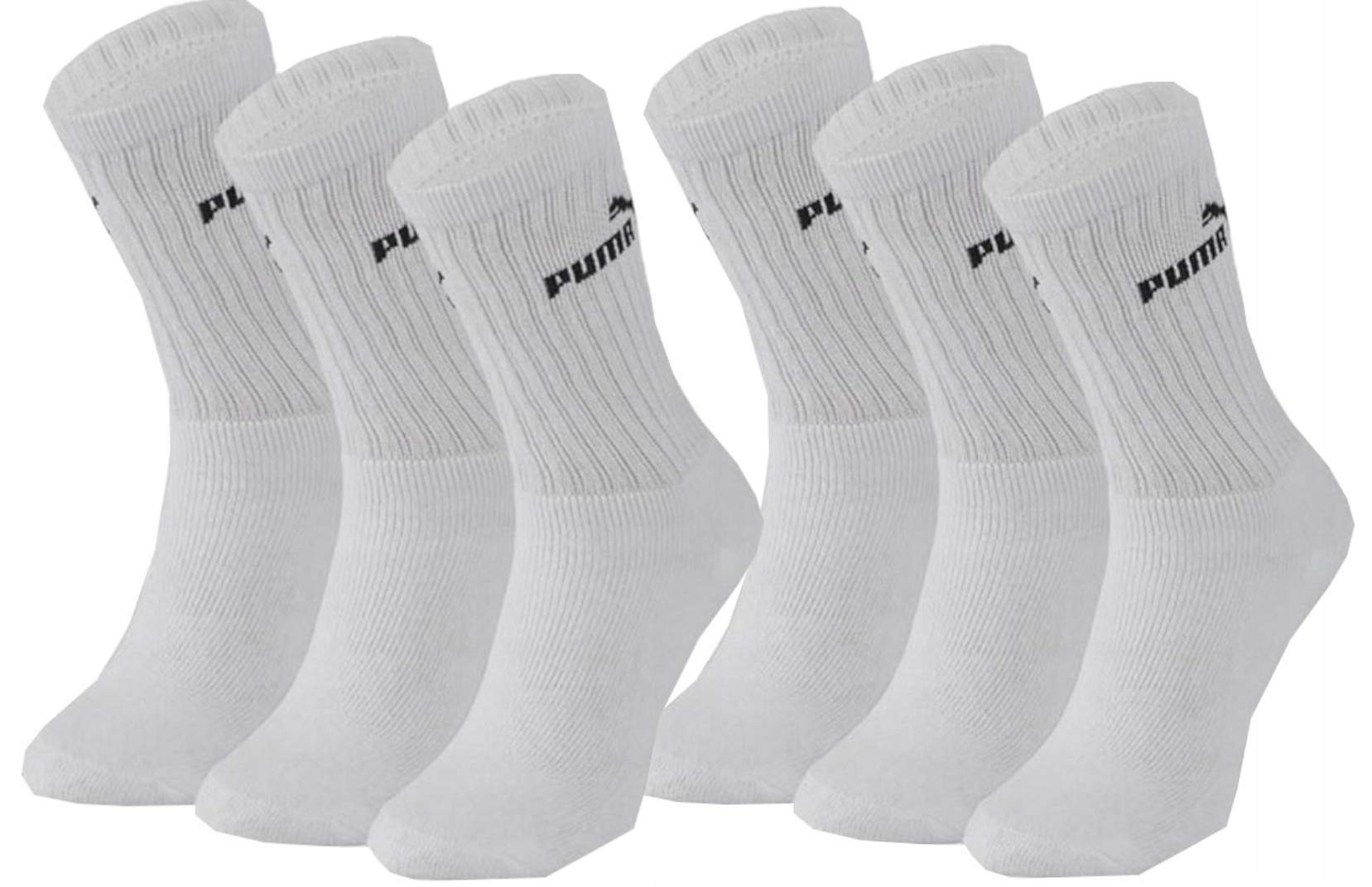 

Puma Oryginalne Skarpety Skarpetki 6 Par 43-46
