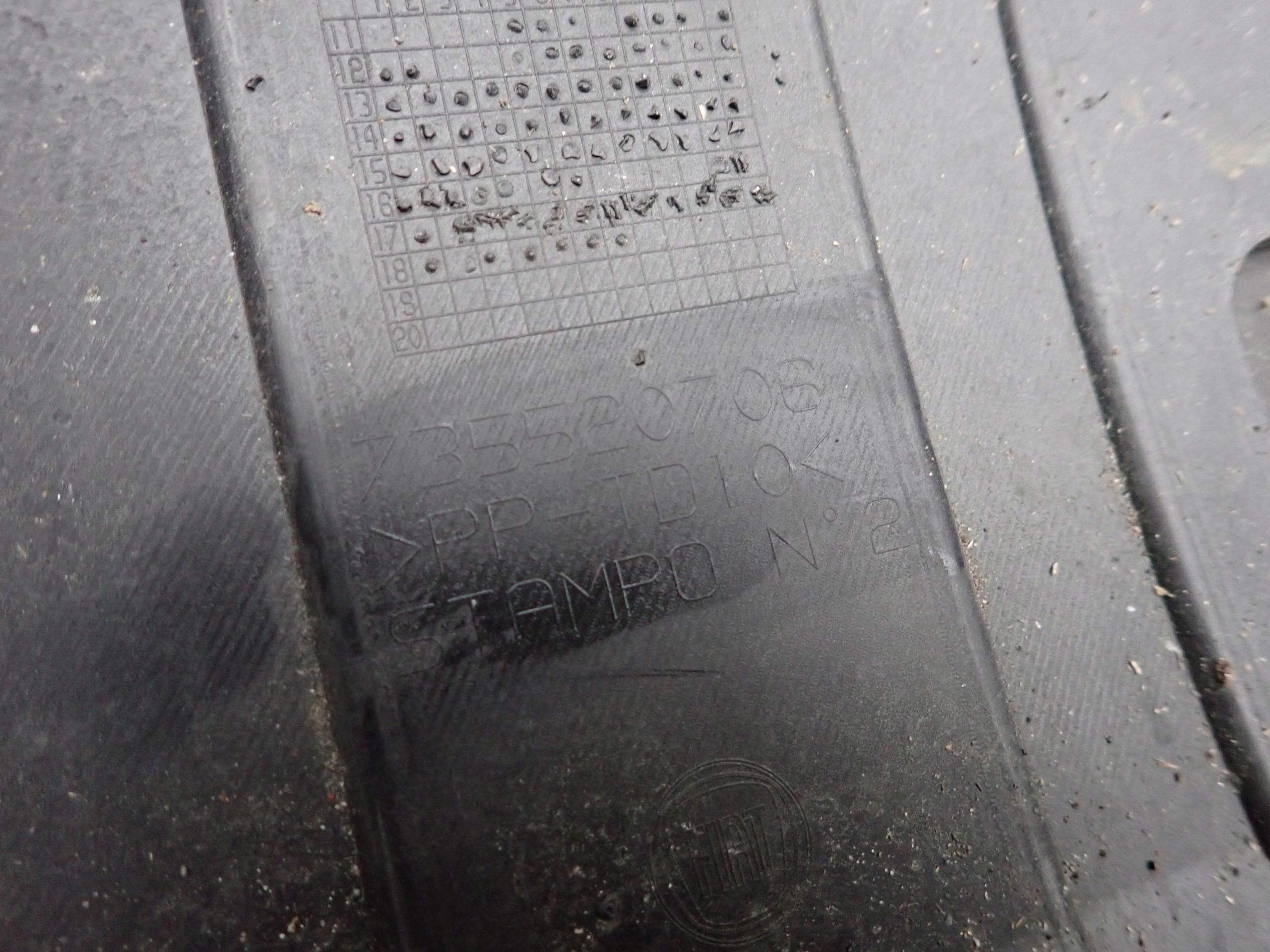 FIAT PANDA III 12-> bumper rear part rear