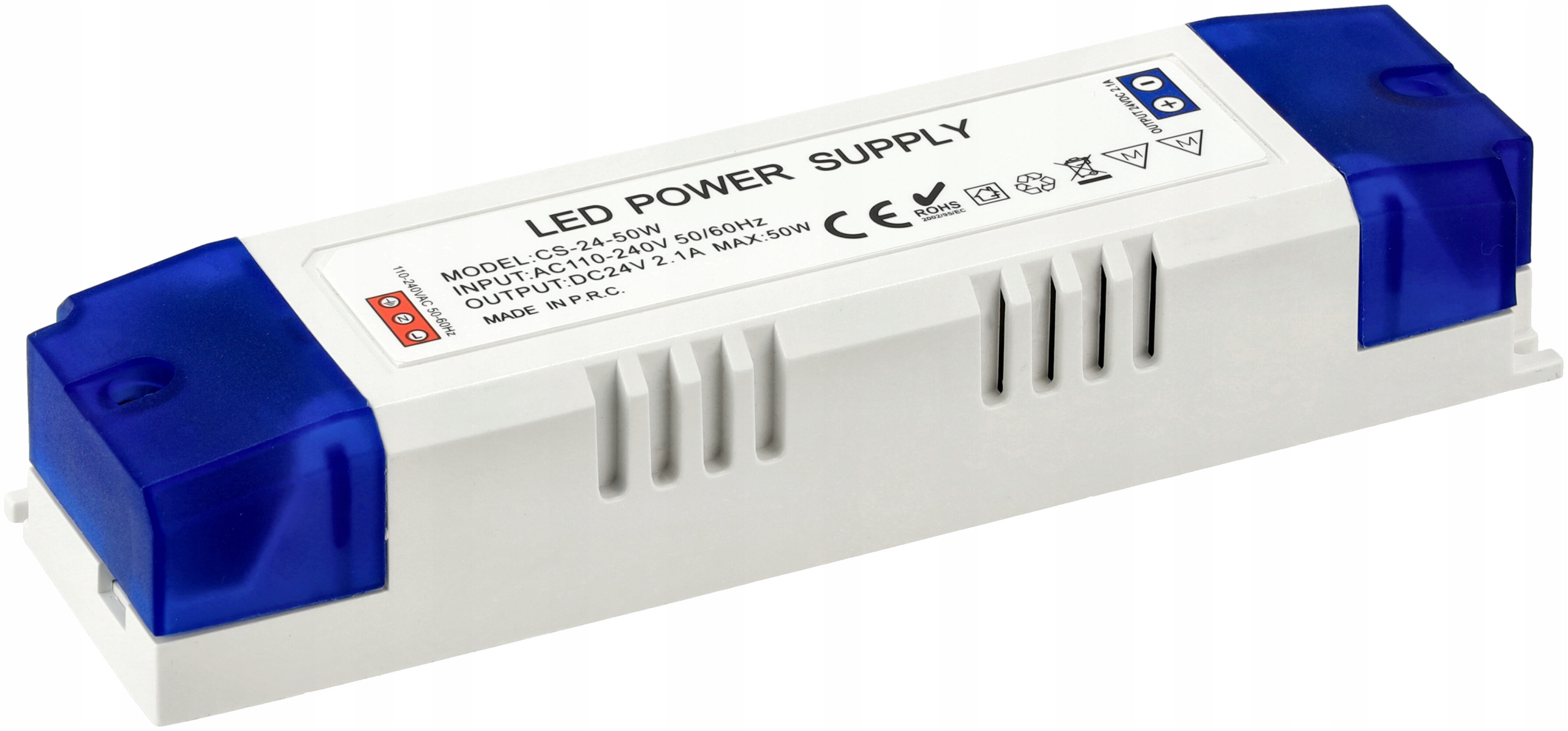 Zasilacz LED meblowy 2A 50W IP20 24V Typ zasilacz