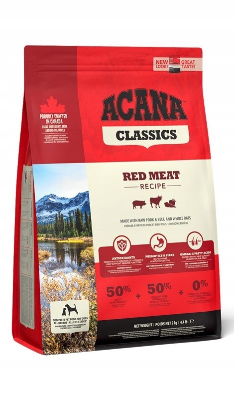 Levně Acana Classics Red Meat – suché krmivo pro psy – 2 kg