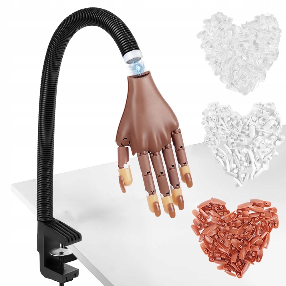 Ruka na cvičení nehtů model pro cvičení nehtů do salonu tipy 300