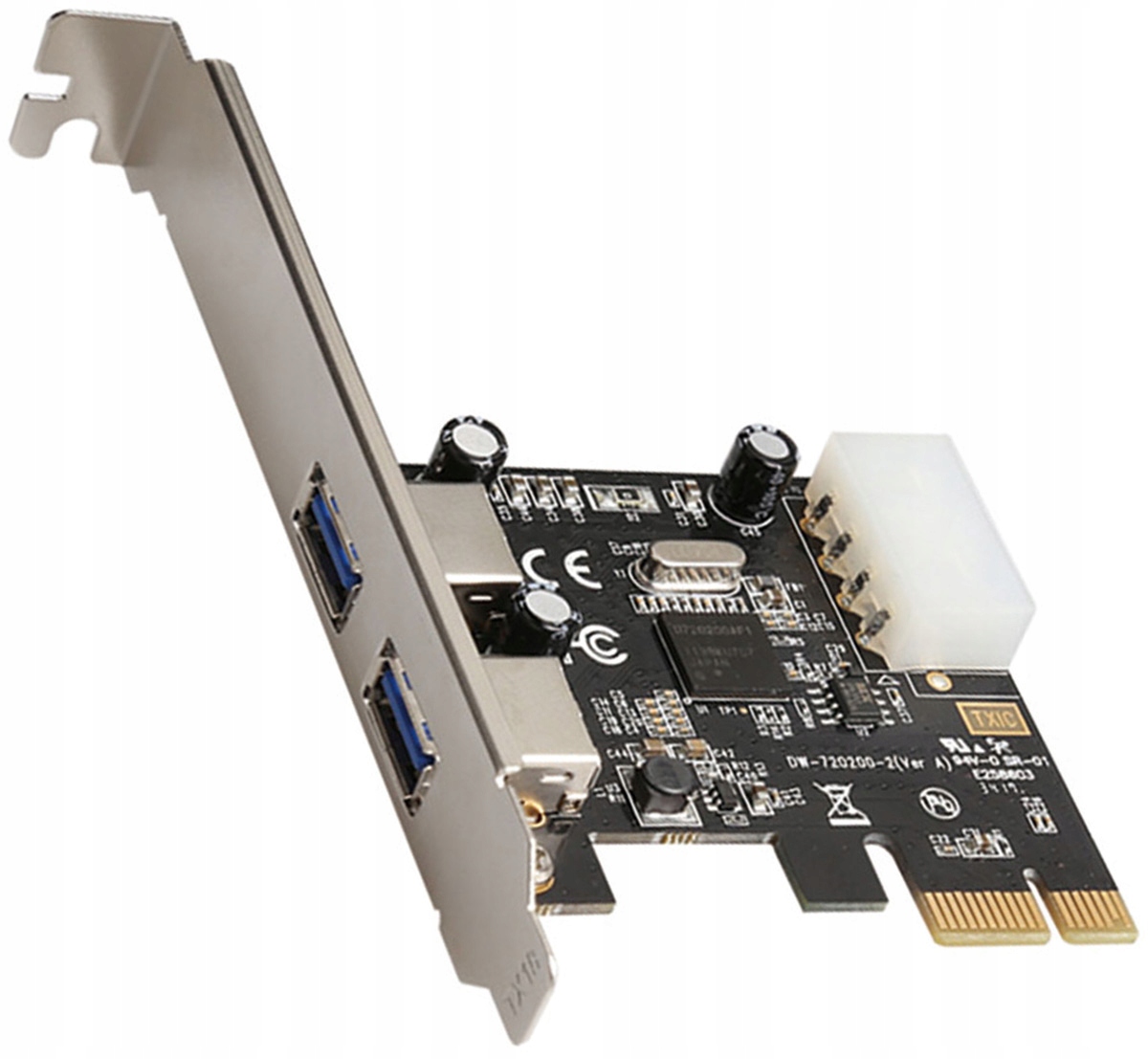 KONTROLER 2x USB 3.0 PCI-EXPRESS KARTA ROZSZERZEŃ PCI-E PC WEWNĘTRZNA AK249