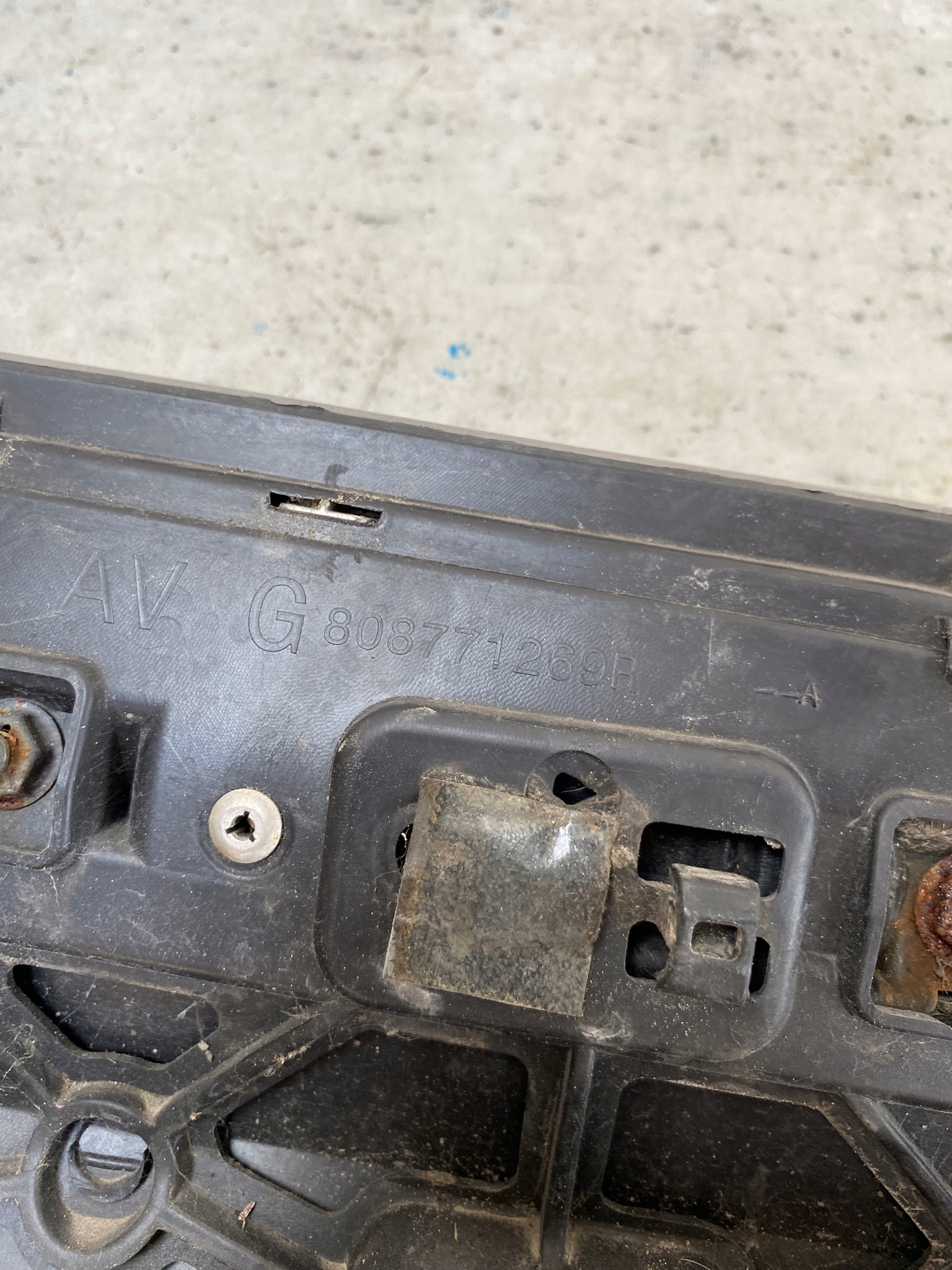 RENAULT ESPACE 5 V 15- moulding door left front 808771269R