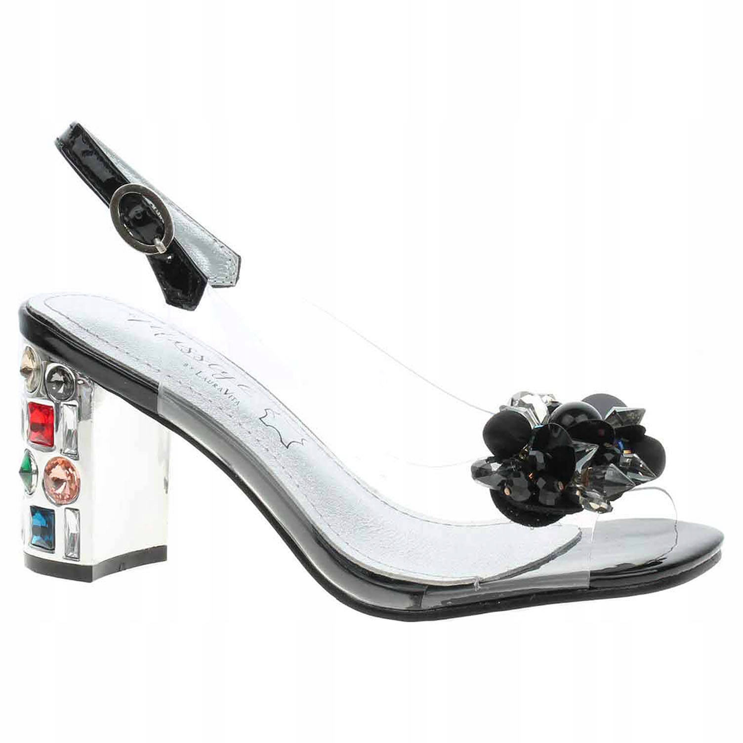 Dámská společenská obuv Laura Vita Missy 01 noir 37