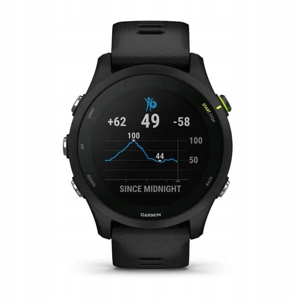 GARMIN FORERUNNER 255 Music smartwatch czarny Model Forerunner 255 Music