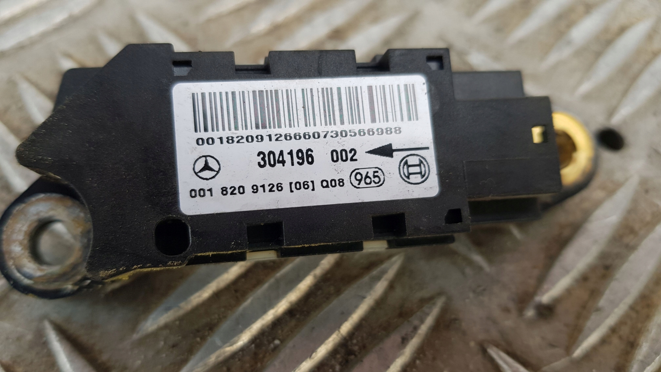 MERCEDES W203 Crashsensor Drucksensor 0018209126