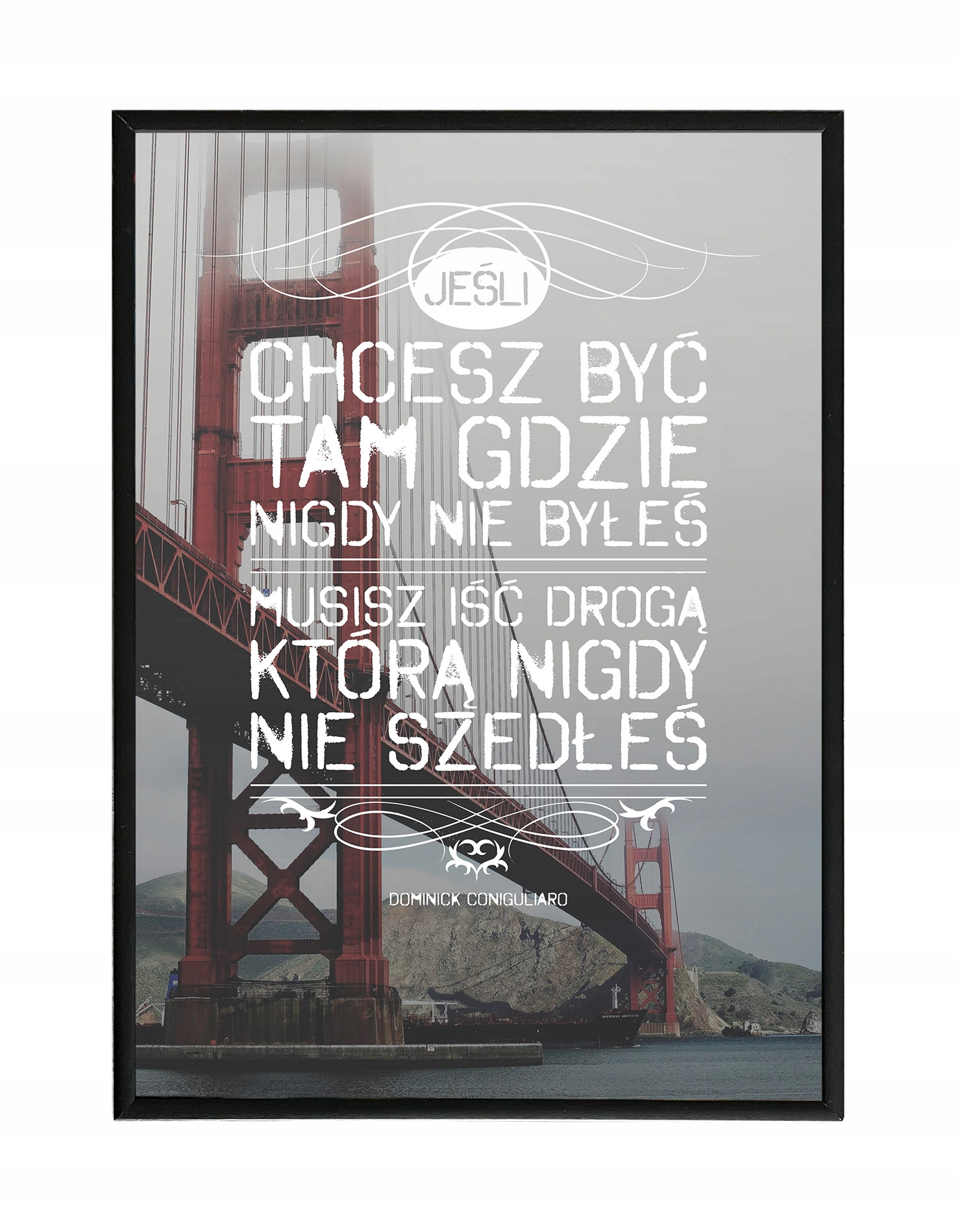 OBRAZY PLAKATY W RAMIE