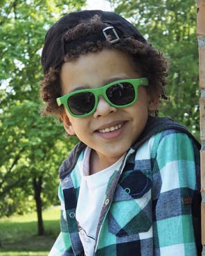 Okulary przeciwsłoneczne dla dzieci 3+ Medium zielone Tootiny EAN (GTIN) 5907630903167