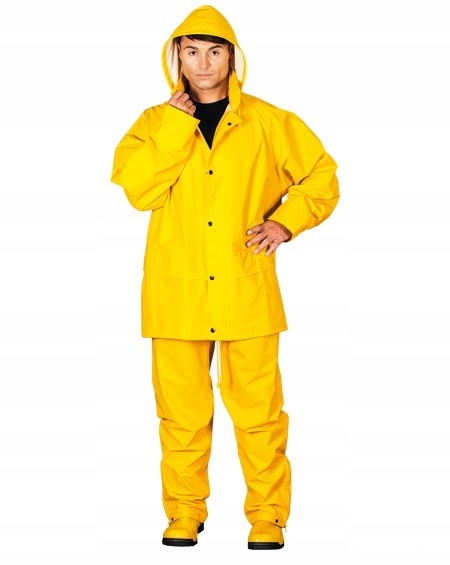 Gumový Dešťový Komplet Silný Kplpu r XL Žlutý