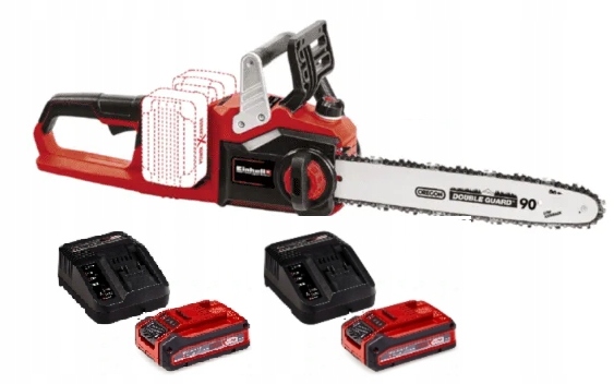 Einhell Piła Łańcuchowa Akumulatorowa Ge-lc 36/35 Li 2 X3,0AH Zestaw