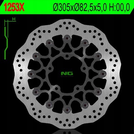 Brzdový Kotúč Predný Triumph Tiger 800 10-18, Tigr 1215 12-17