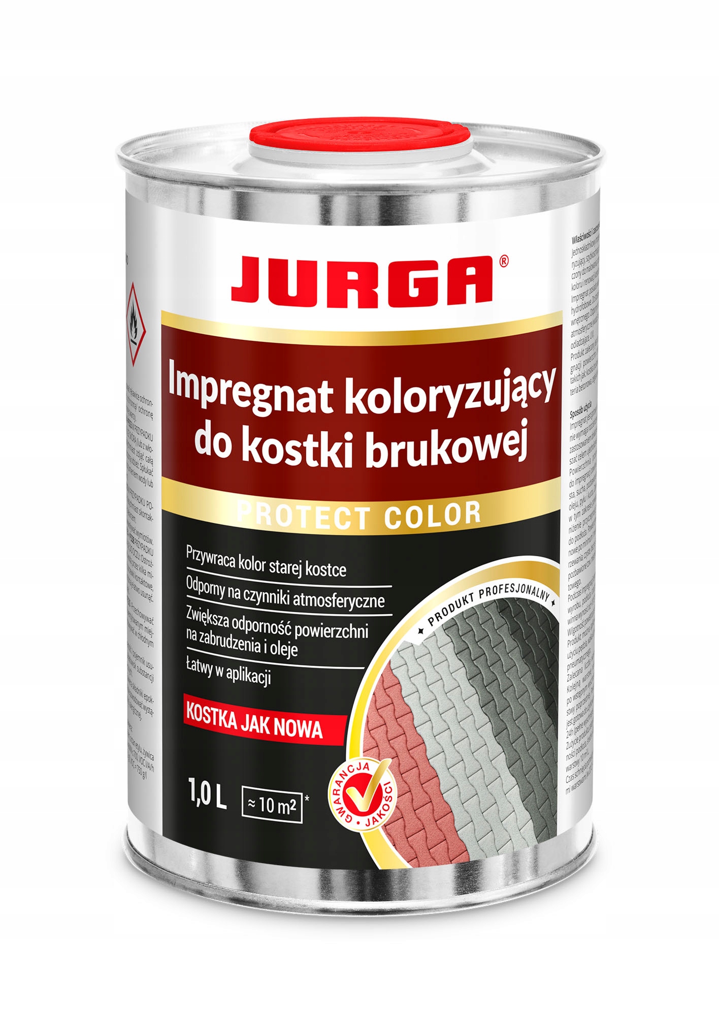 

Impregnat do kostki Jurga Protect 1L grafitowy