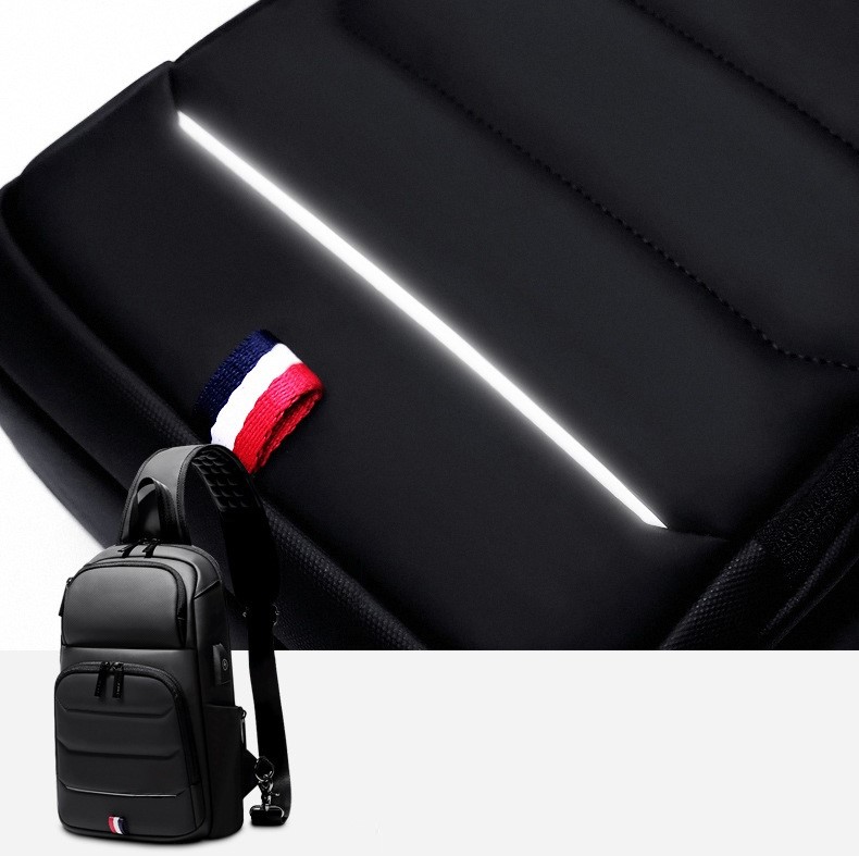 PLECAK MIEJSKI NA JEDNO RAMIĘ NERKA USB WATERPROOF Model 1100879500