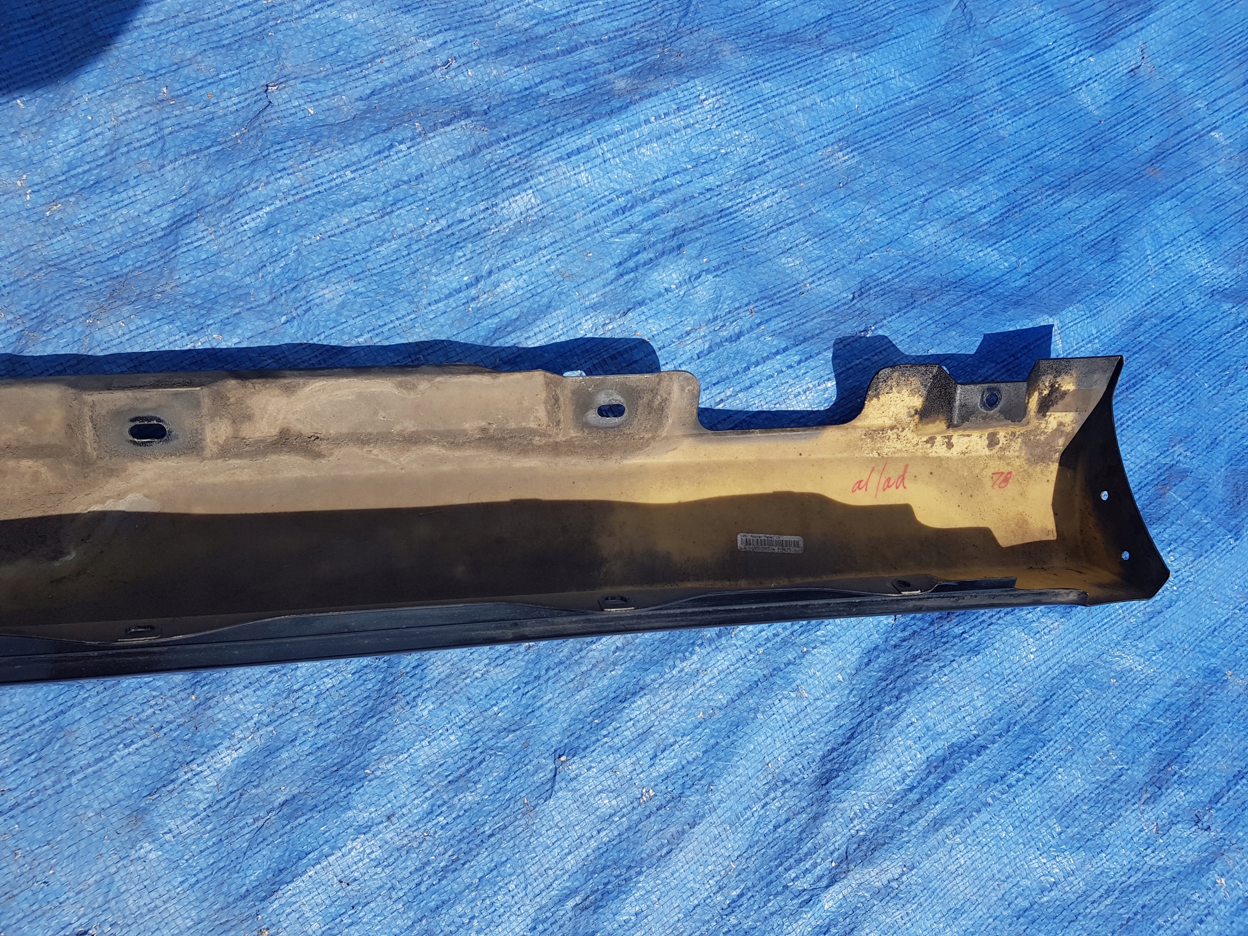 moulding threshold left MERCEDES W251 LONG C197 197