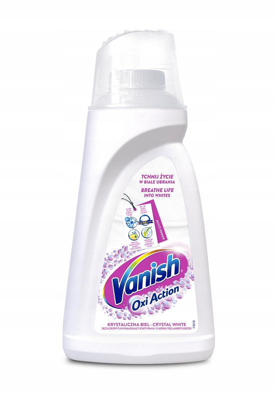 

Vanish Oxi Action odplamiacz 1L White Żel
